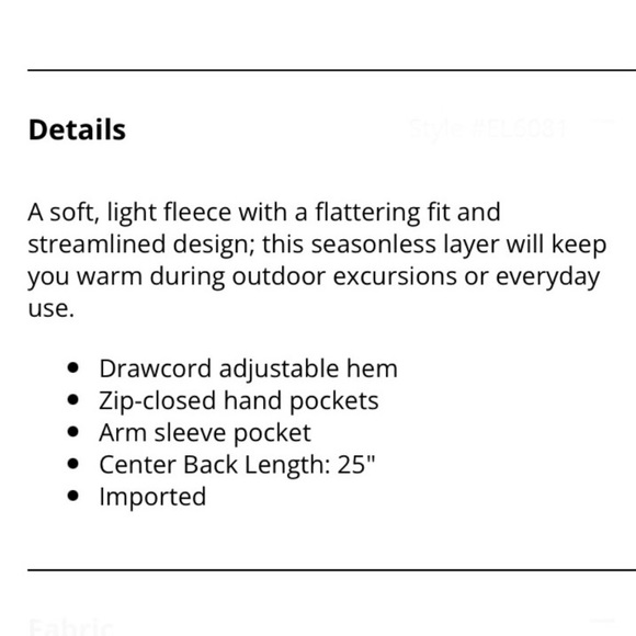 Womens COLUMBIA Fast Trek Blue & Black Floral Print Fleece Zip Up Jacket Sz M - Picture 15 of 16